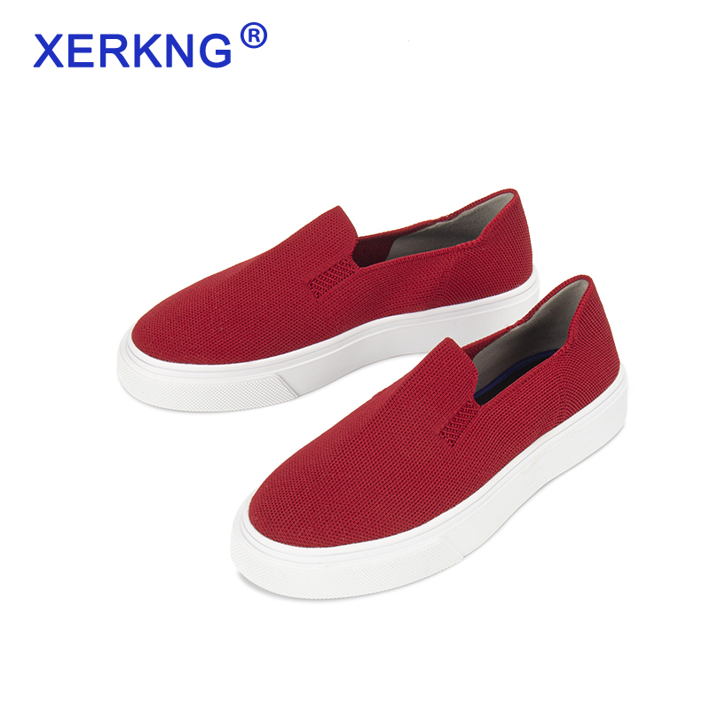 XK009-113 红色板鞋